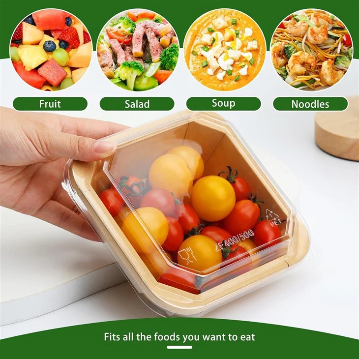 750ml Octagon Paper Bowl high quality