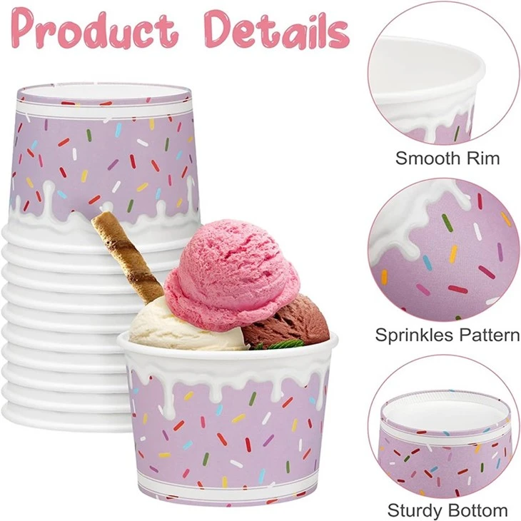 Treat cups for desert